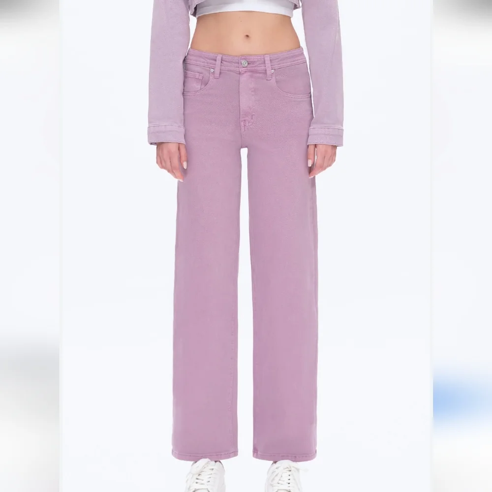 Bayeas Flora High Rise Straight Pants - Picture 1 of 12